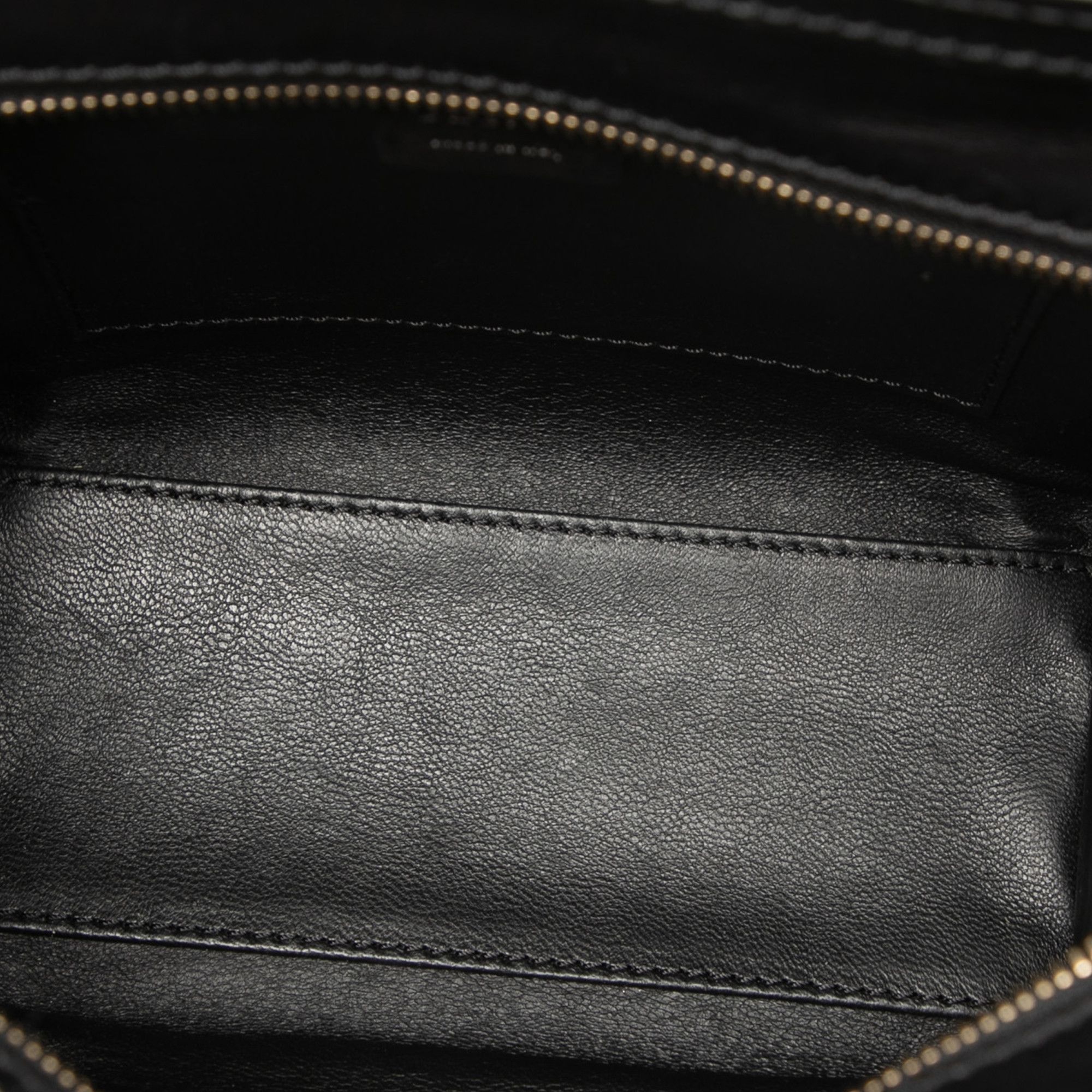Celine Celine Nano Bicolor Canvas and Leather Luggage Tote Size ONE SIZE - 4 Thumbnail