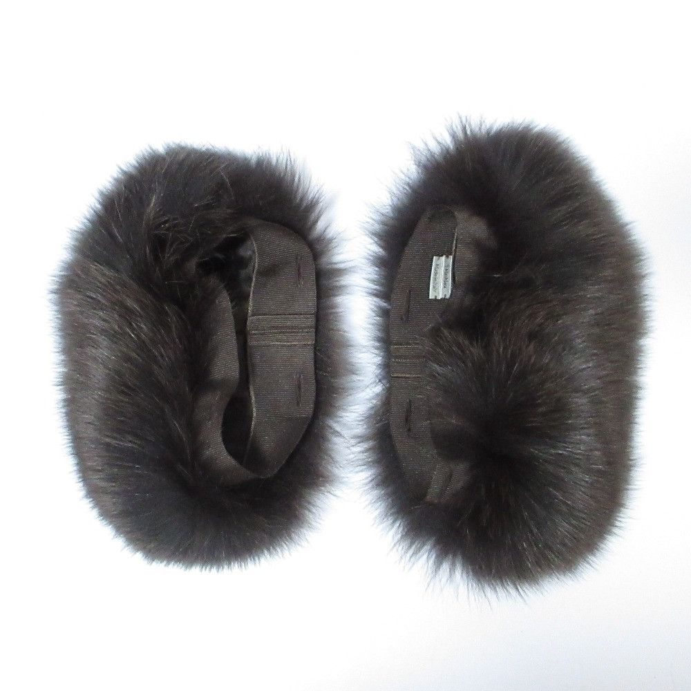 Max Mara MaxMara S Max Mara THE CUBE Fox Fur Accessories Set Natural Material Other DUTY FREE for USA Size ONE SIZE - 20 Thumbnail