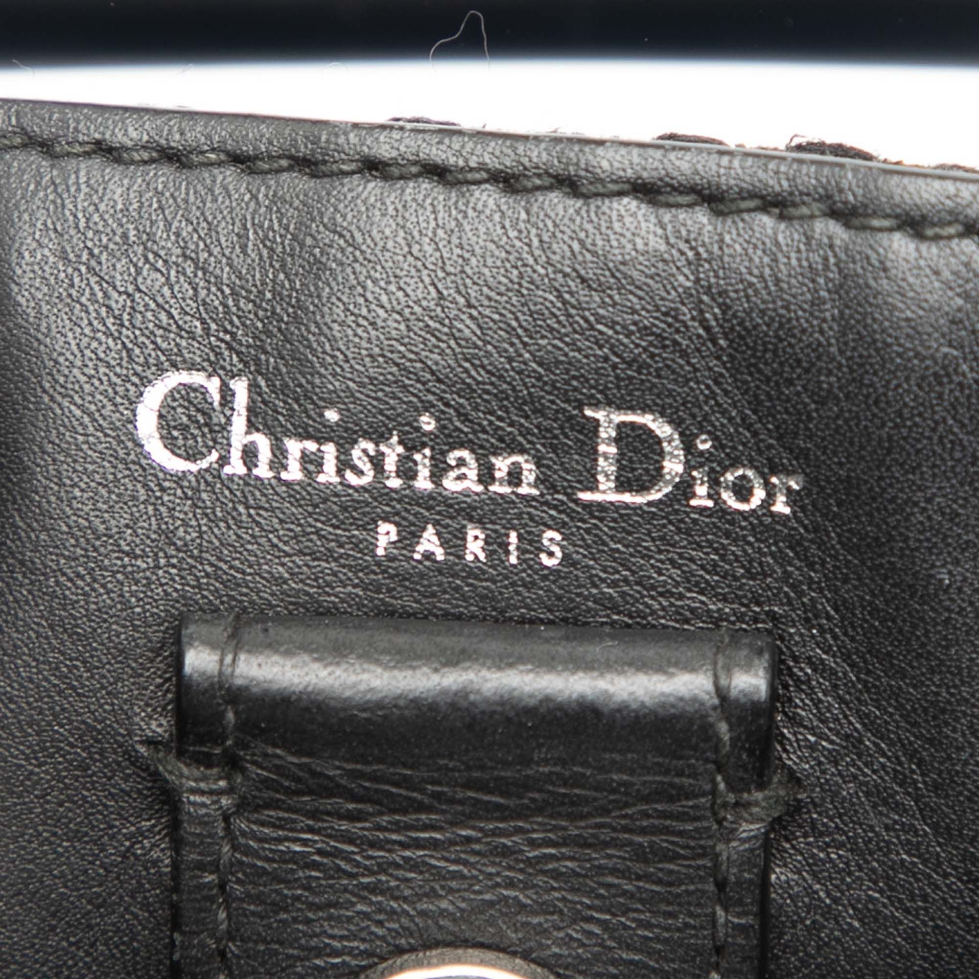 Dior Dior Small Tweed Patch Diorissimo Tote Size ONE SIZE - 5 Thumbnail