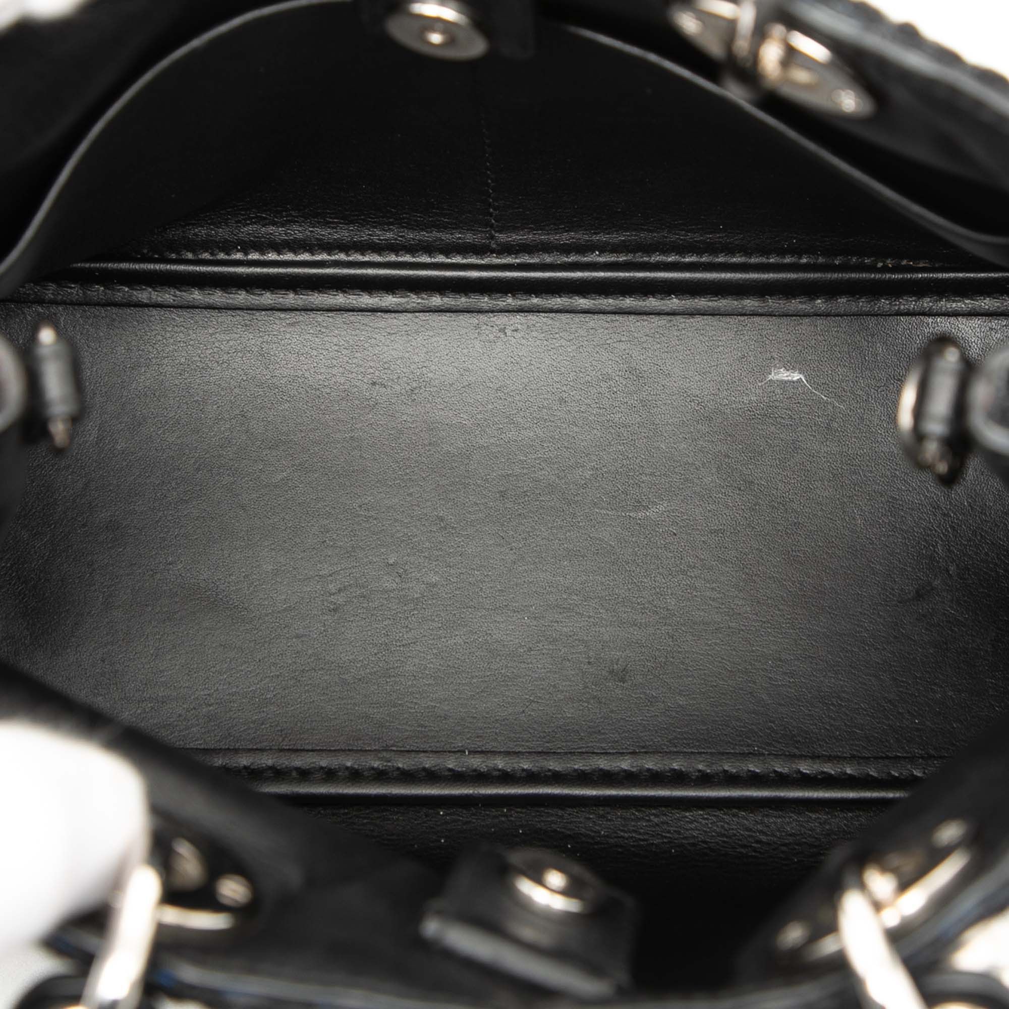 Dior Dior Small Tweed Patch Diorissimo Tote Size ONE SIZE - 4 Thumbnail
