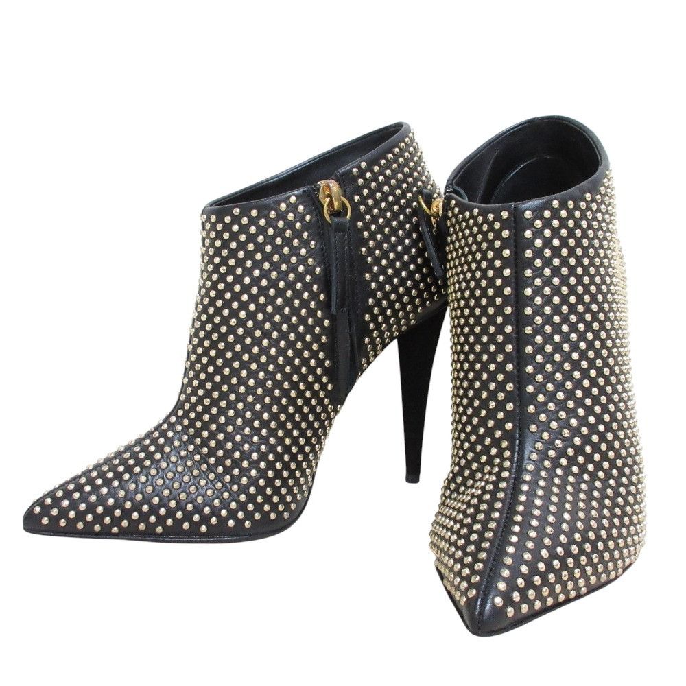 Other Other Giuseppe Zanotti Studs Leather Booties Leather Shoes DUTY FREE for USA Size ONE SIZE - 3 Thumbnail