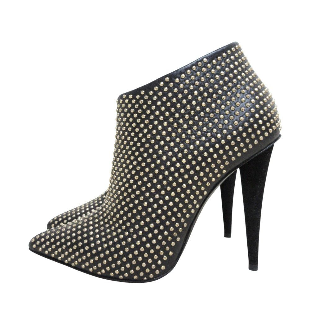 Other Other Giuseppe Zanotti Studs Leather Booties Leather Shoes DUTY FREE for USA Size ONE SIZE - 2 Thumbnail