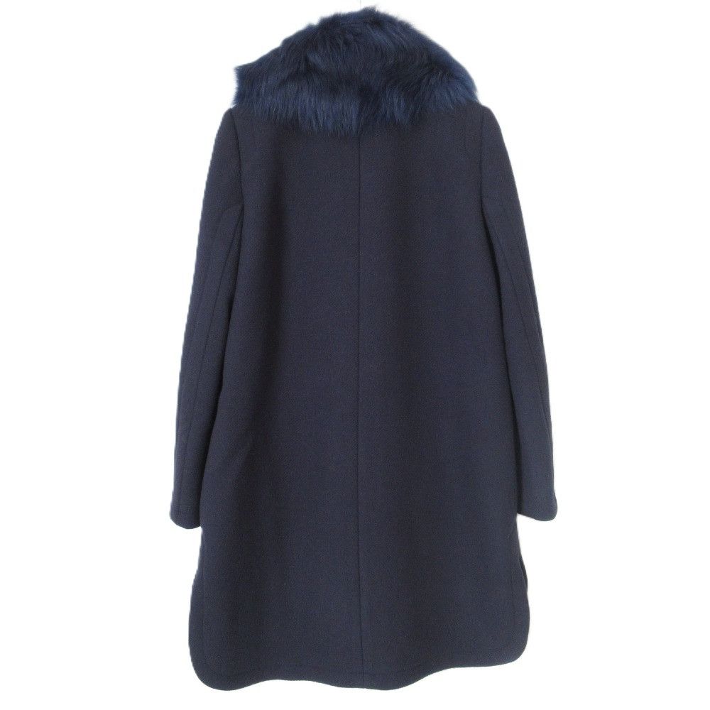 Chloe Chloe Chloe Shearling Wool 2way Coat Leather Outerwear 15AMA32-15A072 DUTY FREE for USA Size ONE SIZE - 2 Thumbnail