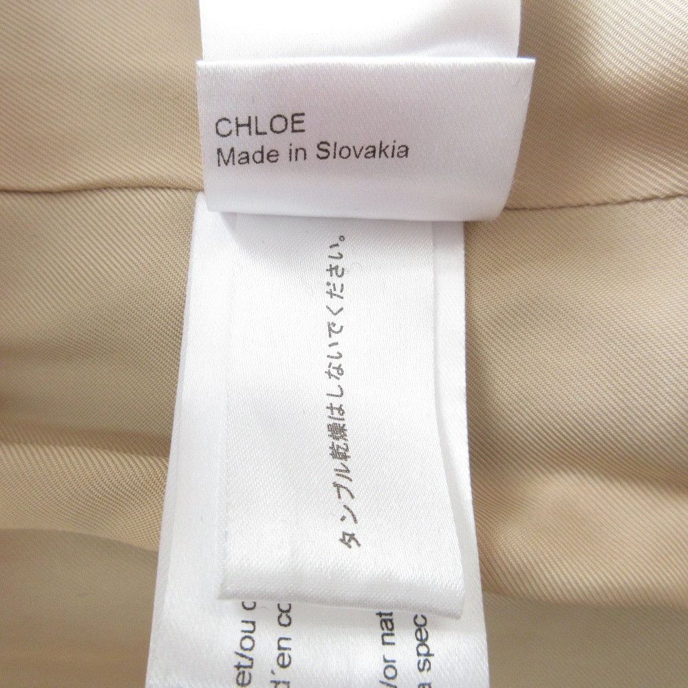 Chloe Chloe Chloe Shearling Wool 2way Coat Leather Outerwear 15AMA32-15A072 DUTY FREE for USA Size ONE SIZE - 13 Thumbnail