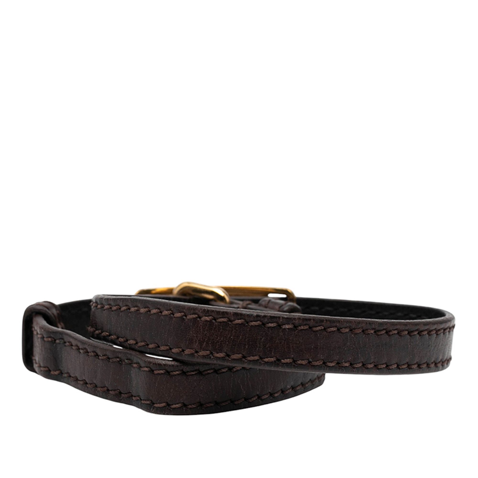 Louis Vuitton Louis Vuitton Leather Articles de Voyage Sign It Bracelet Size ONE SIZE - 3 Thumbnail