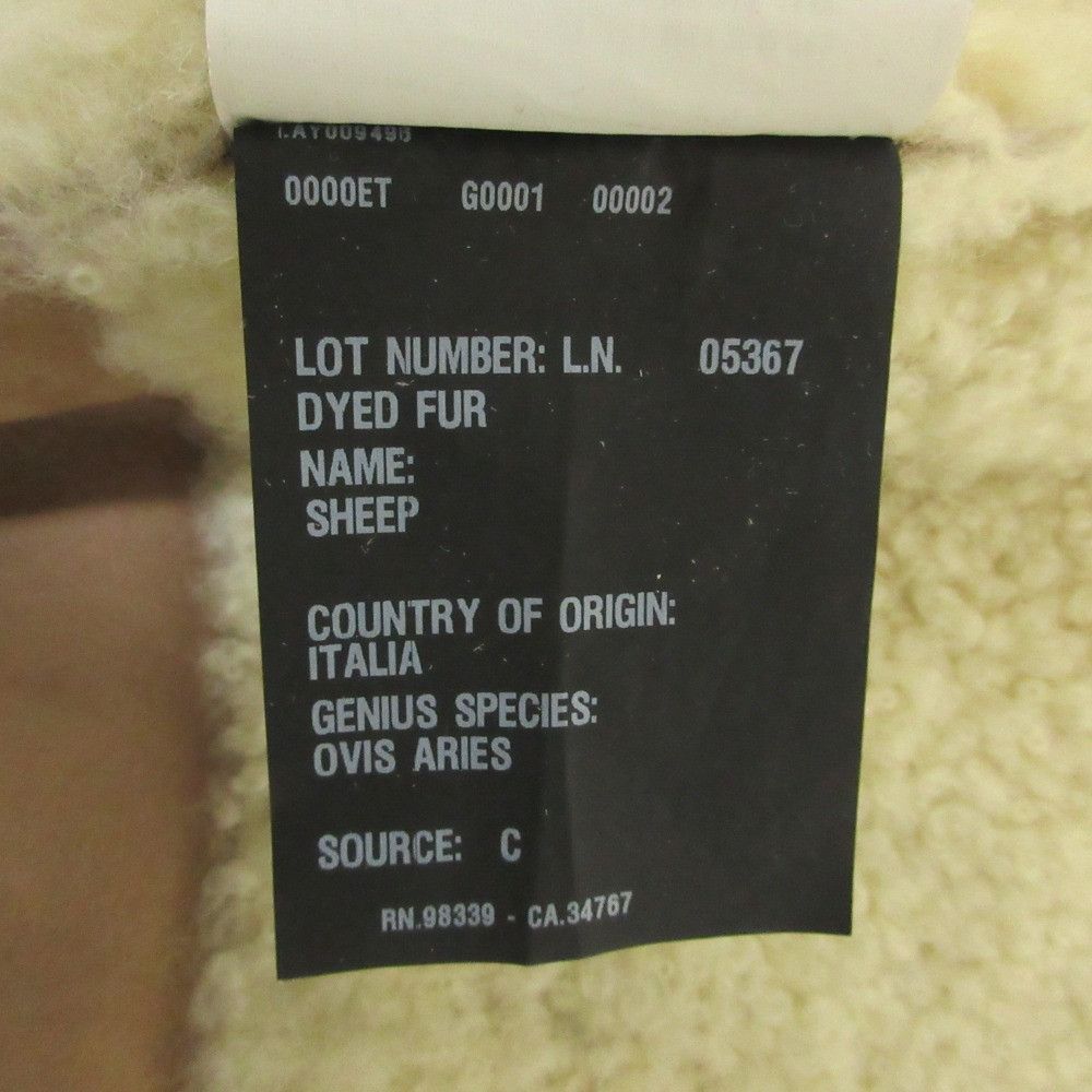 Miu Miu Miu Miu Miu Miu Shearling Hooded Jacket Leather Outerwear DUTY FREE for USA Size ONE SIZE - 9 Thumbnail