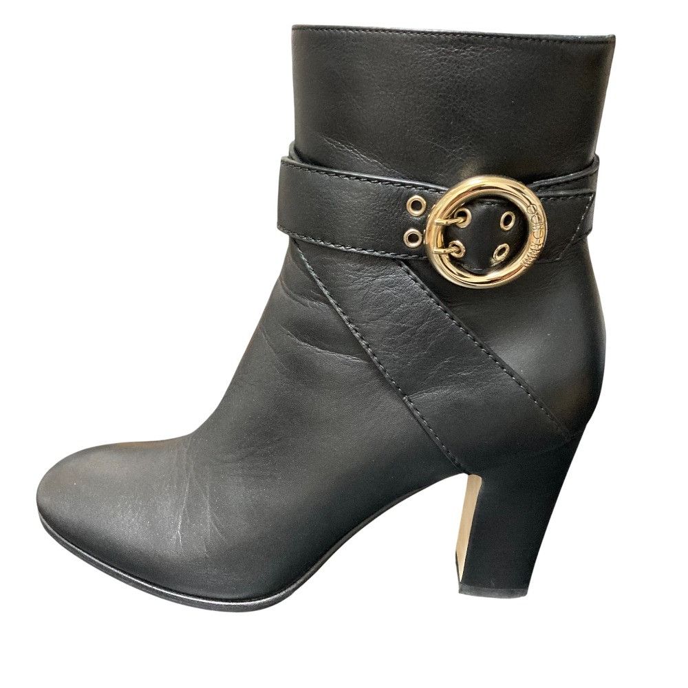 Jimmy Choo Jimmy Choo JIMMY CHOO BLANKA 85 Leather Ankle Boots Leather Shoes BLANKA 85 DUTY FREE for USA Size ONE SIZE - 3 Thumbnail