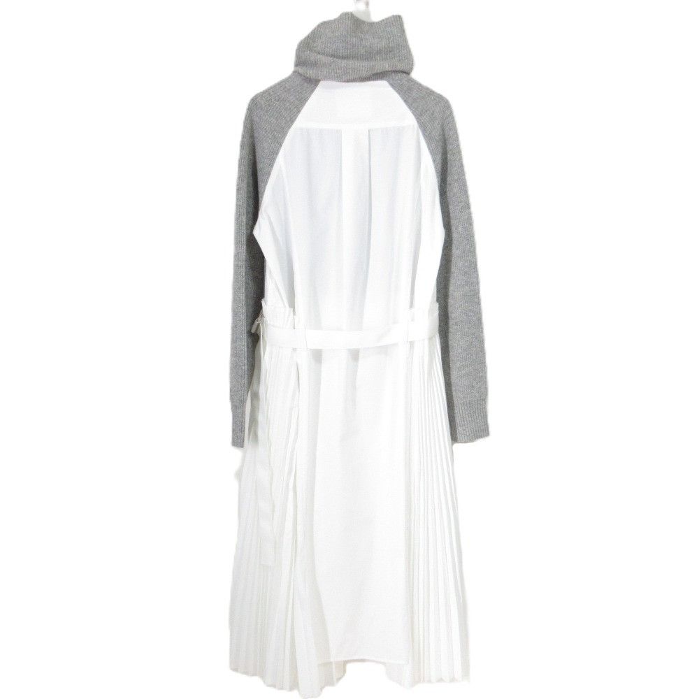 Sacai Sacai Sacai Turtle Knit Docking Dress Others Dresses SCW-044 DUTY FREE for USA Size ONE SIZE - 2 Thumbnail