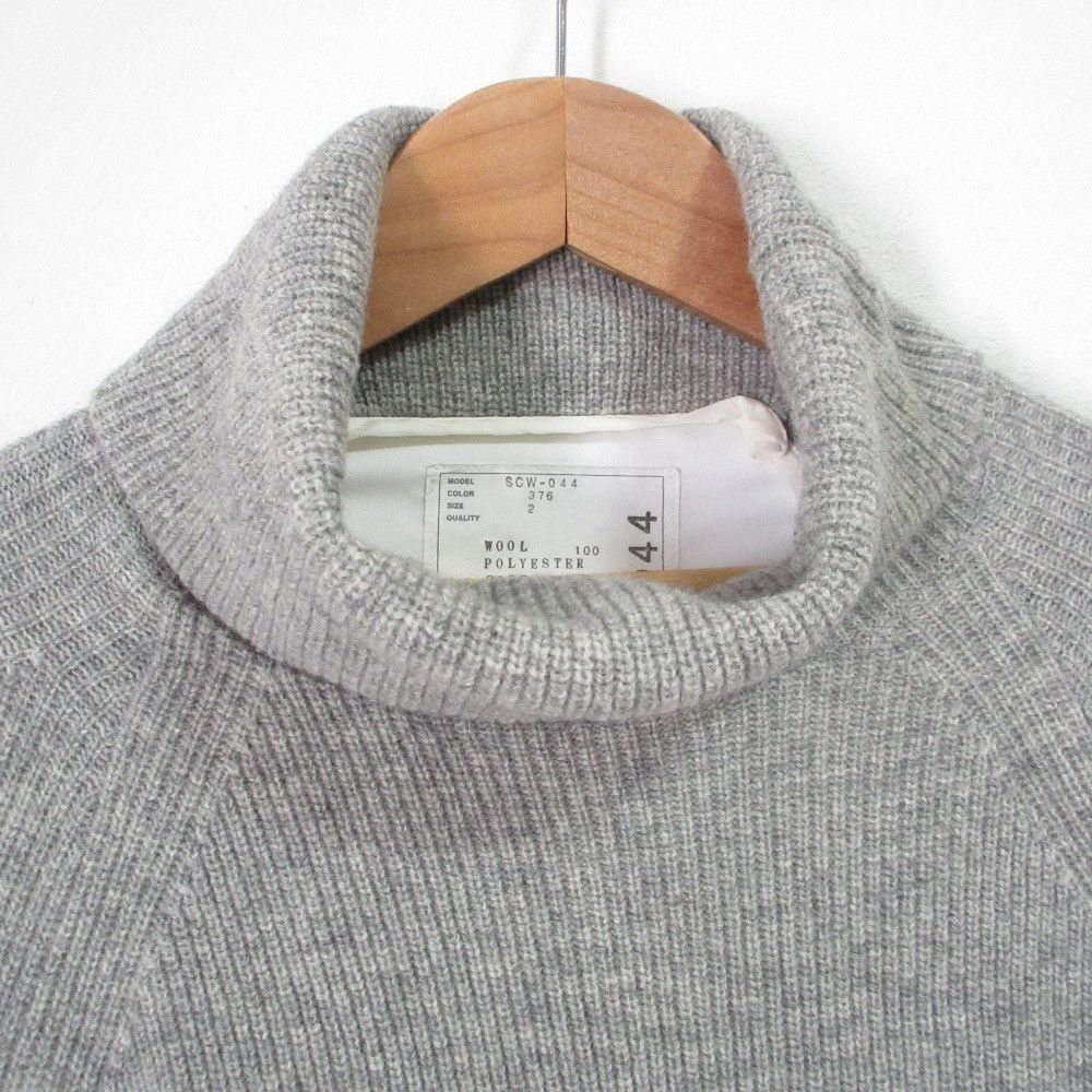 Sacai Sacai Sacai Turtle Knit Docking Dress Others Dresses SCW-044 DUTY FREE for USA Size ONE SIZE - 4 Thumbnail
