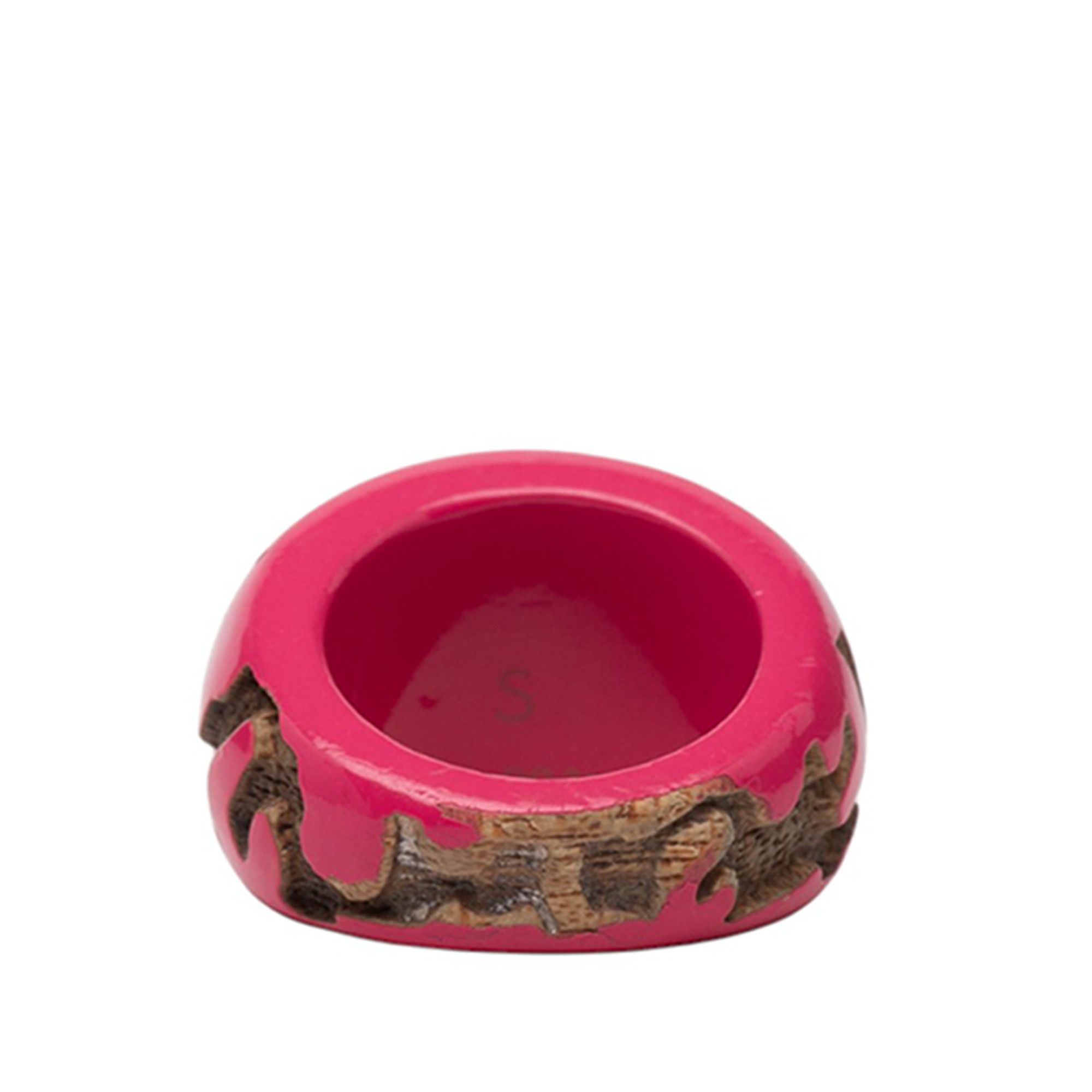 Louis Vuitton Louis Vuitton Lacquered Wood Leomonogram Ring S Size ONE SIZE - 3 Thumbnail