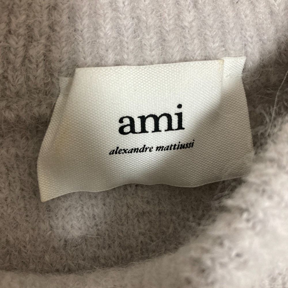 Other Other ami alexandre mattiussi ADC SWEATER Alpaca Knit Sweater Natural Material Tops DUTY FREE for USA Size ONE SIZE - 6 Thumbnail