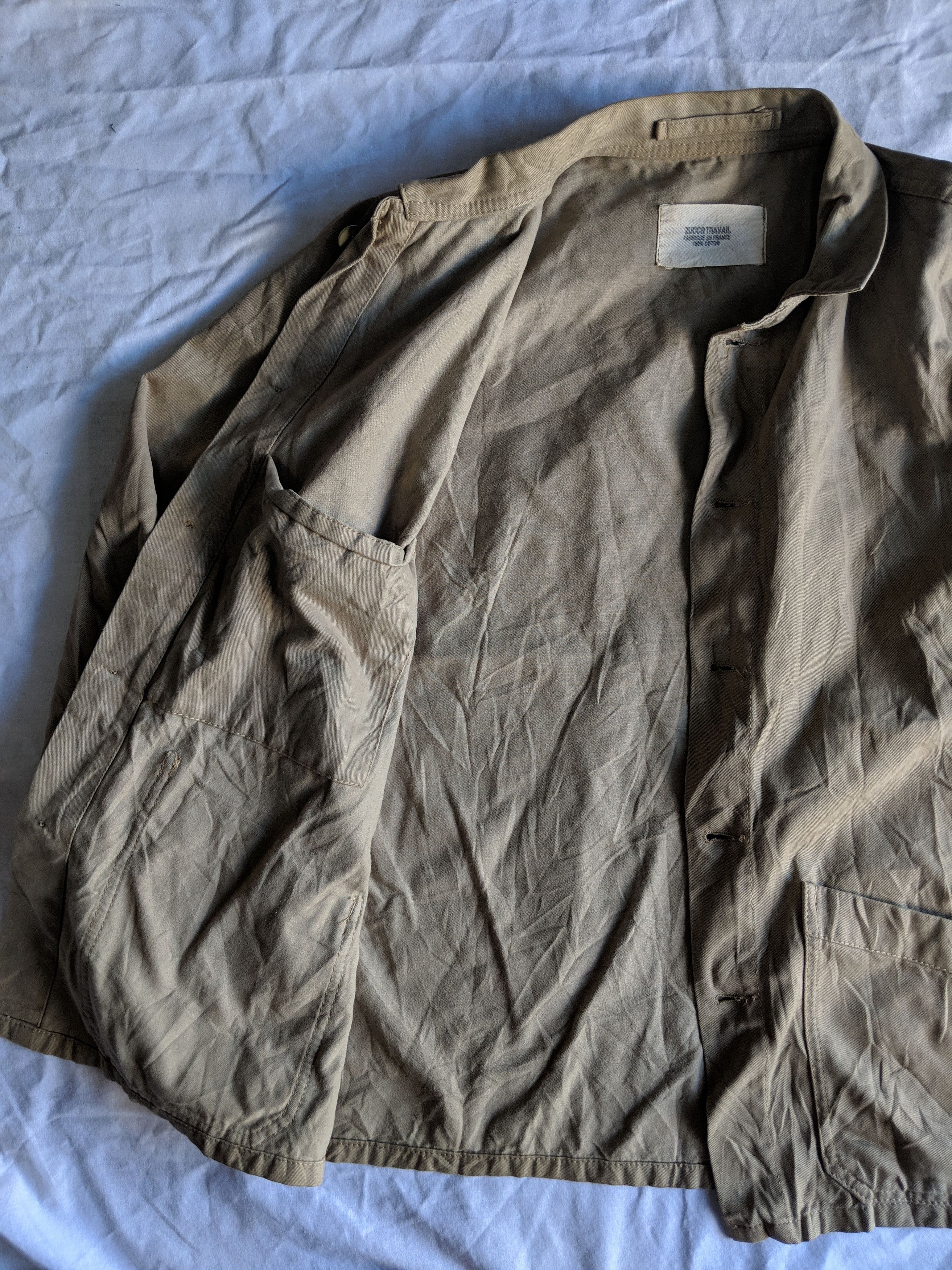 CABANE de ZUCCa × Japanese Brand japanese brand harajuku fashion cabane de zucca military jacket with hidden pocket inside Size US M / EU 48-50 / 2 - 4 Thumbnail
