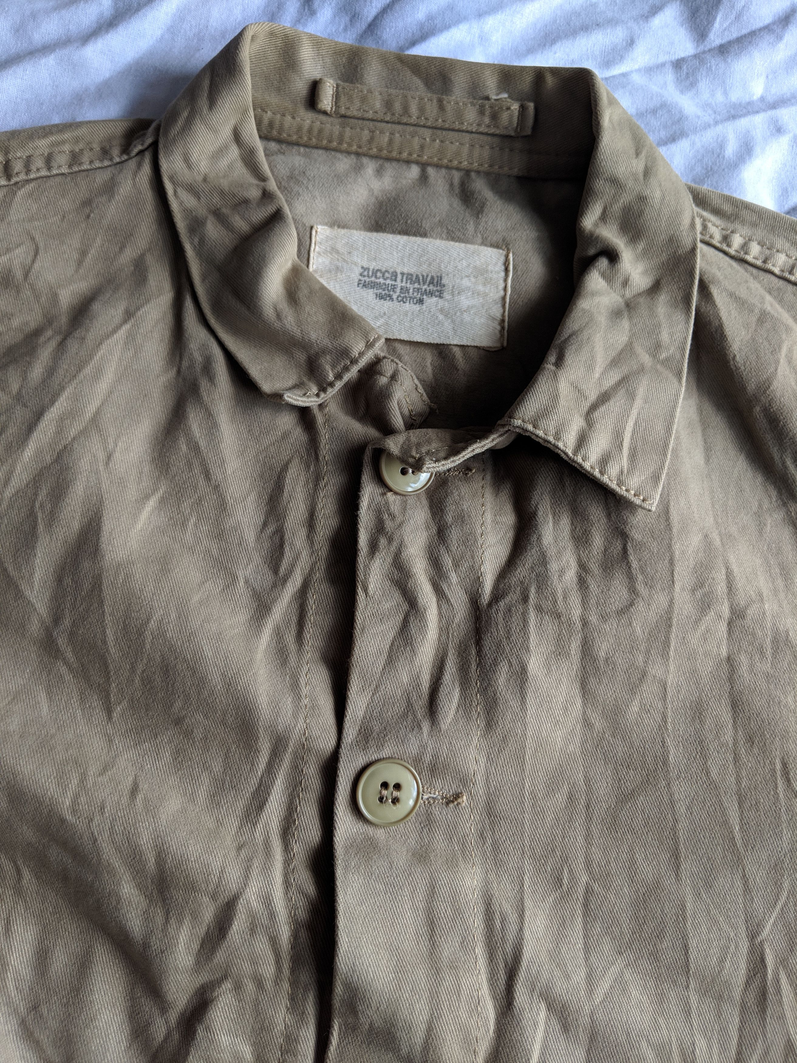 CABANE de ZUCCa × Japanese Brand japanese brand harajuku fashion cabane de zucca military jacket with hidden pocket inside Size US M / EU 48-50 / 2 - 9 Thumbnail