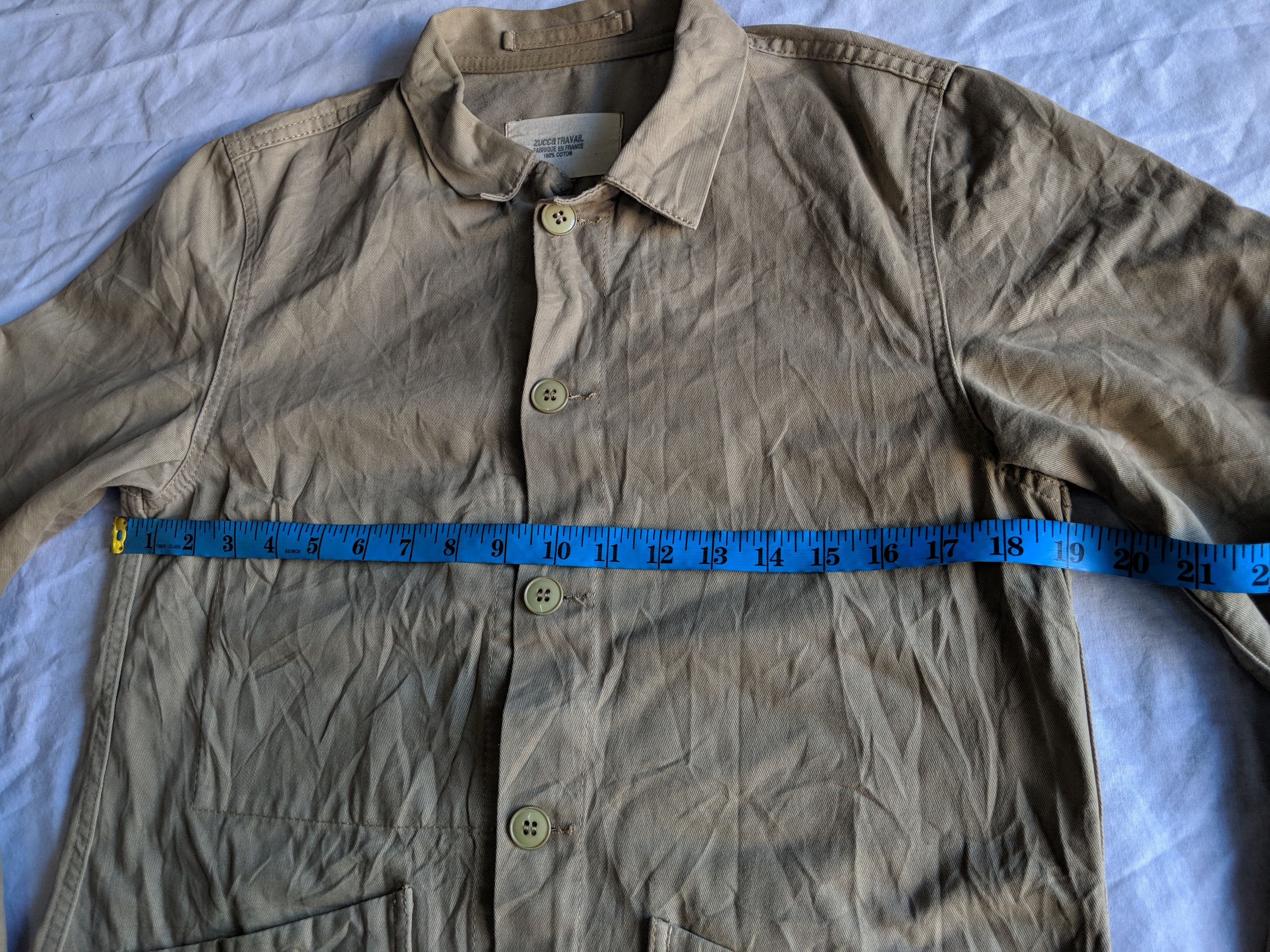 CABANE de ZUCCa × Japanese Brand japanese brand harajuku fashion cabane de zucca military jacket with hidden pocket inside Size US M / EU 48-50 / 2 - 5 Thumbnail