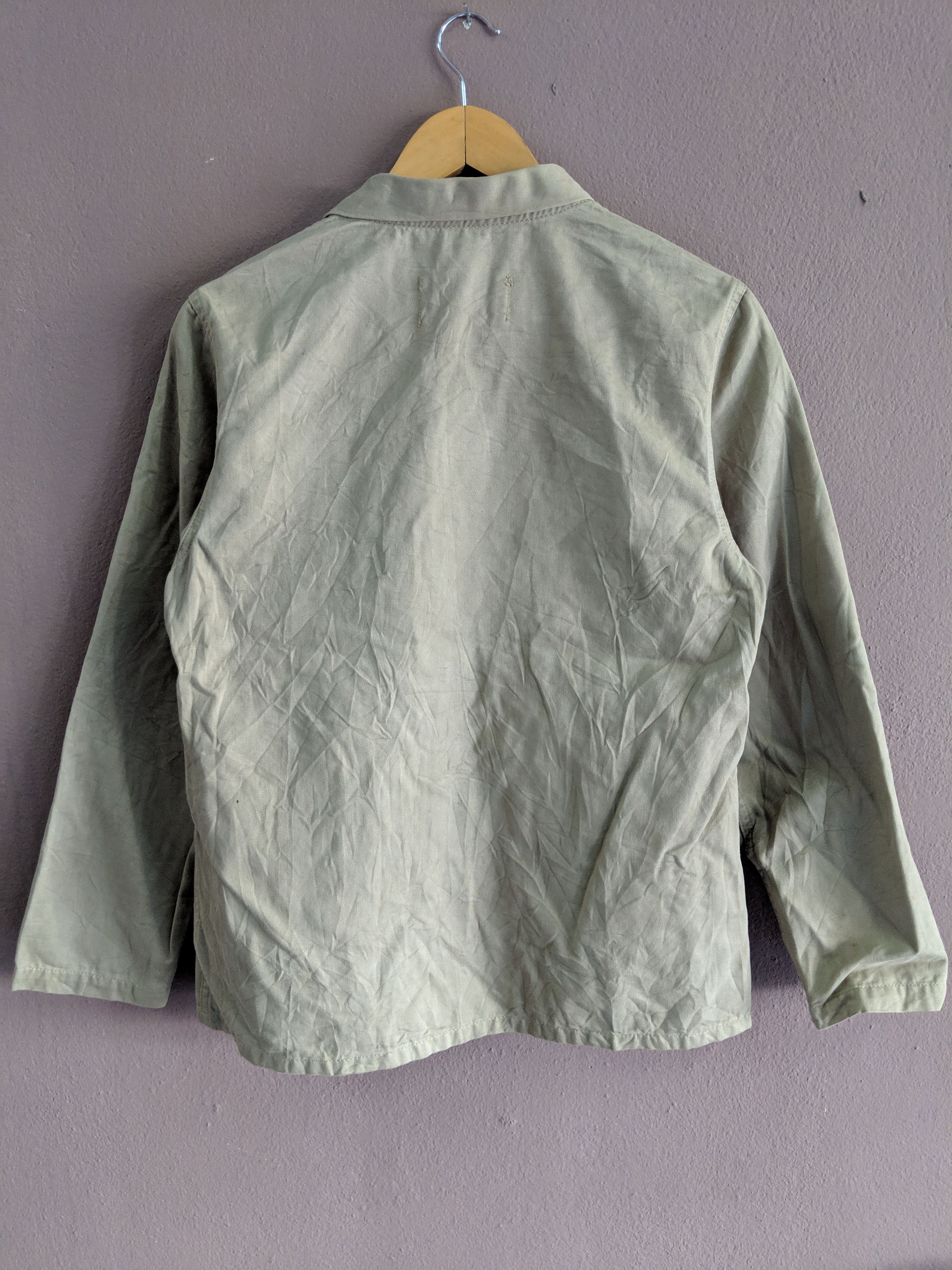 CABANE de ZUCCa × Japanese Brand japanese brand harajuku fashion cabane de zucca military jacket with hidden pocket inside Size US M / EU 48-50 / 2 - 2 Thumbnail