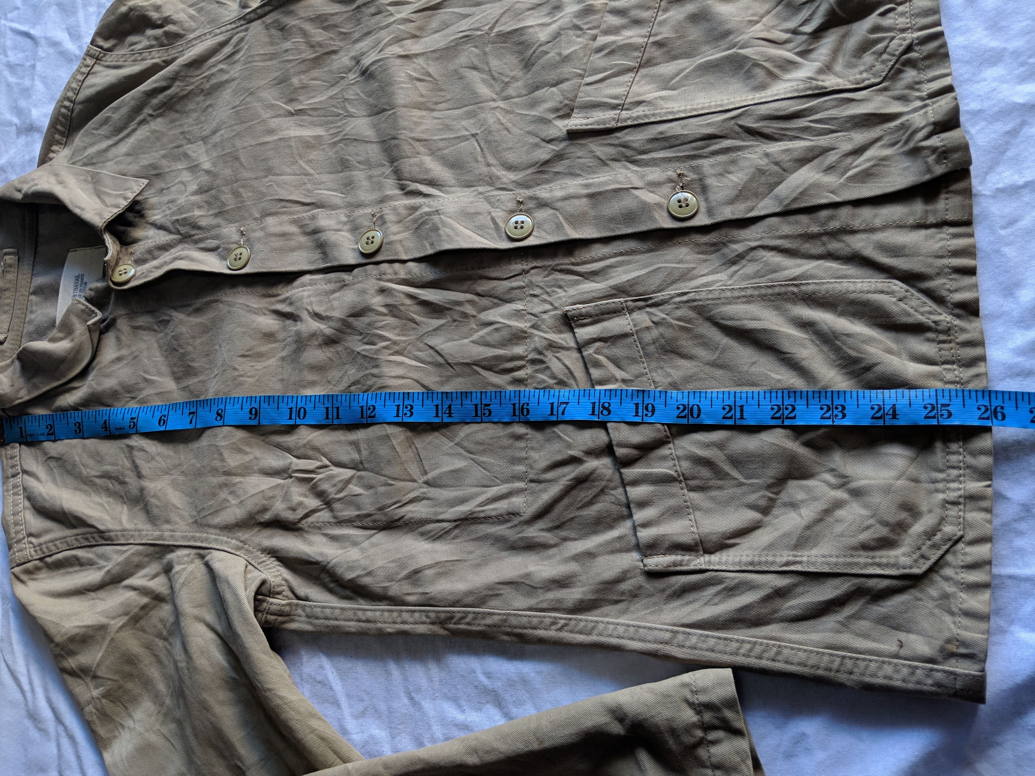 CABANE de ZUCCa × Japanese Brand japanese brand harajuku fashion cabane de zucca military jacket with hidden pocket inside Size US M / EU 48-50 / 2 - 6 Thumbnail