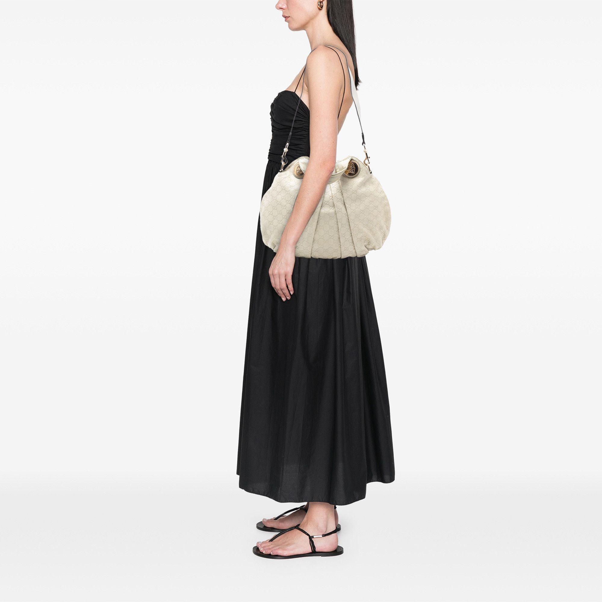 Gucci Gucci Large Guccissima Hysteria Satchel Size ONE SIZE - 7 Thumbnail
