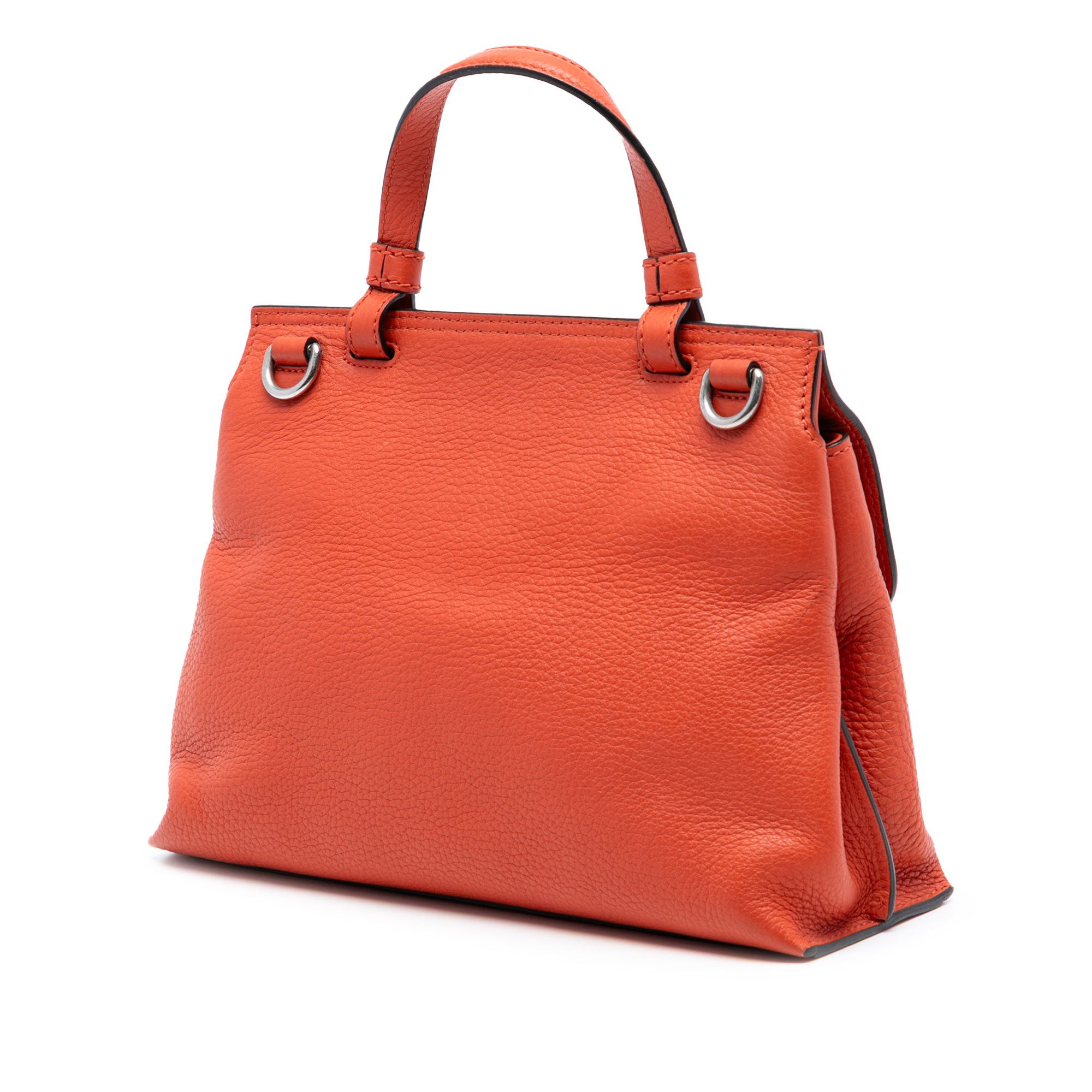 Gucci Gucci Small Leather Bamboo Daily Satchel Size ONE SIZE - 2 Thumbnail