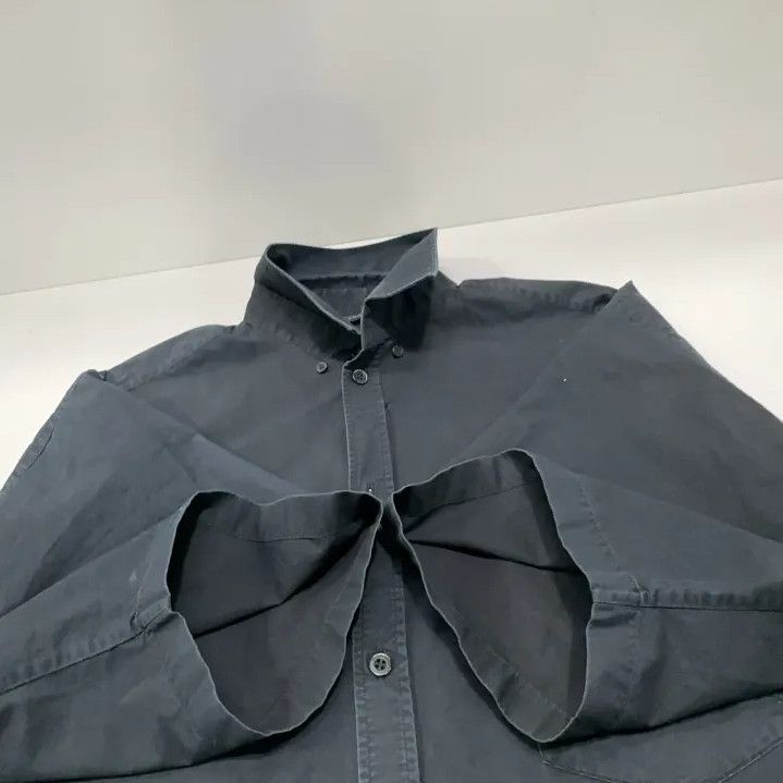 Balenciaga Balenciaga Logo Print Short Sleeve Shirt Size US M / EU 48-50 / 2 - 19 Thumbnail