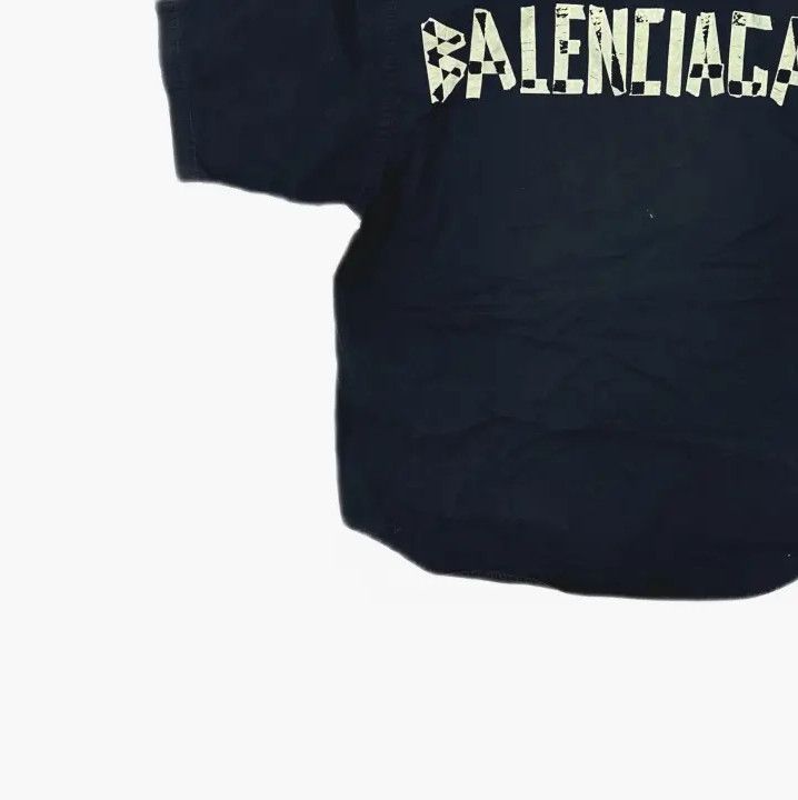 Balenciaga Balenciaga Logo Print Short Sleeve Shirt Size US M / EU 48-50 / 2 - 5 Thumbnail