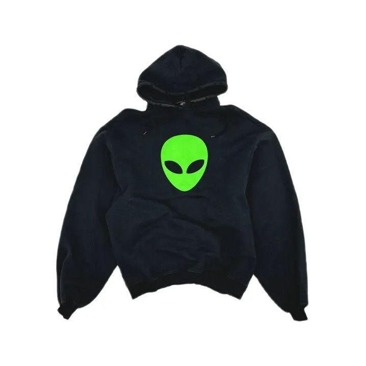 Balenciaga Balenciaga SS21 Black Graphic Hoodie for Men Size US XS / EU 42 / 0 - 2 Thumbnail