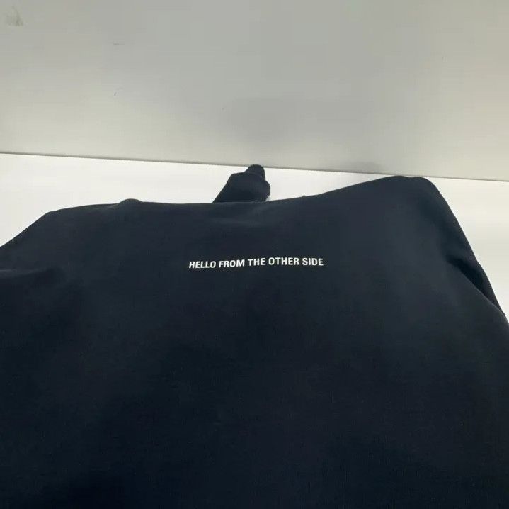 Balenciaga Balenciaga SS21 Black Graphic Hoodie for Men Size US XS / EU 42 / 0 - 17 Thumbnail
