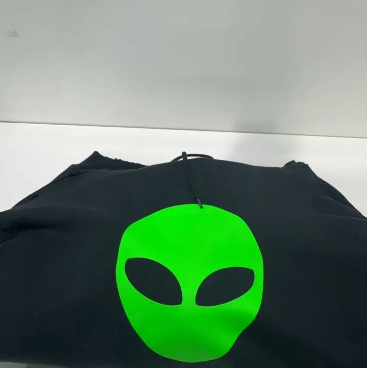 Balenciaga Balenciaga SS21 Black Graphic Hoodie for Men Size US XS / EU 42 / 0 - 11 Thumbnail