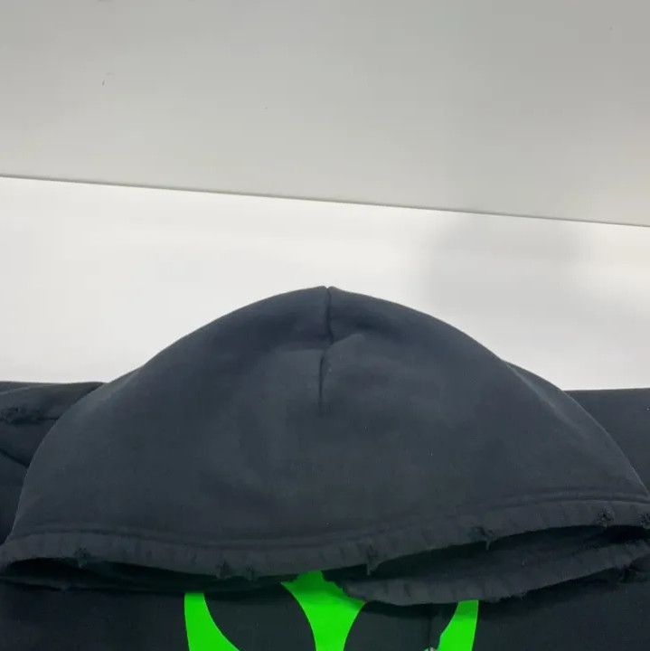 Balenciaga Balenciaga SS21 Black Graphic Hoodie for Men Size US XS / EU 42 / 0 - 7 Thumbnail