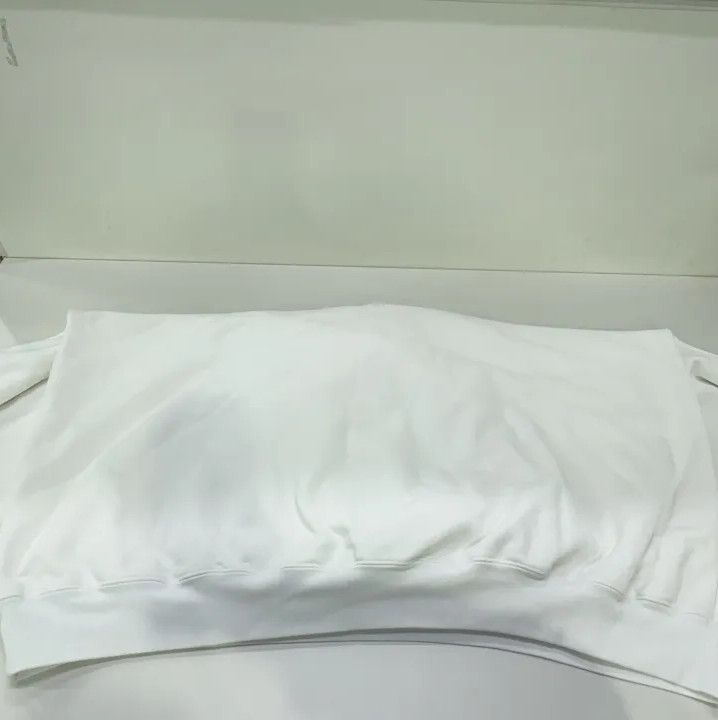 Balenciaga Balenciaga White Letter Print Long Sleeve Hoodie Size US M / EU 48-50 / 2 - 10 Thumbnail