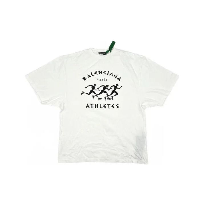 Balenciaga Balenciaga Athletic Logo Short Sleeve T-Shirt Size US S / EU 44-46 / 1 - 2 Thumbnail