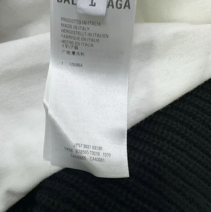 Balenciaga Balenciaga Layered V-Neck Sweater for Men Size US S / EU 44-46 / 1 - 6 Thumbnail