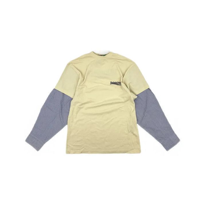 Balenciaga Balenciaga Color-Block Long Sleeve T-Shirt for Men Size US XXS / EU 40 - 2 Thumbnail