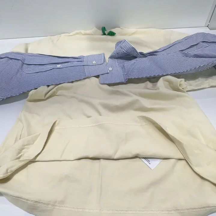 Balenciaga Balenciaga Color-Block Long Sleeve T-Shirt for Men Size US XXS / EU 40 - 8 Thumbnail