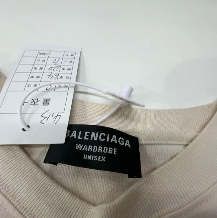 Balenciaga Balenciaga Men’s Logo Print Short Sleeve T-Shirt Size US S / EU 44-46 / 1 - 6 Thumbnail