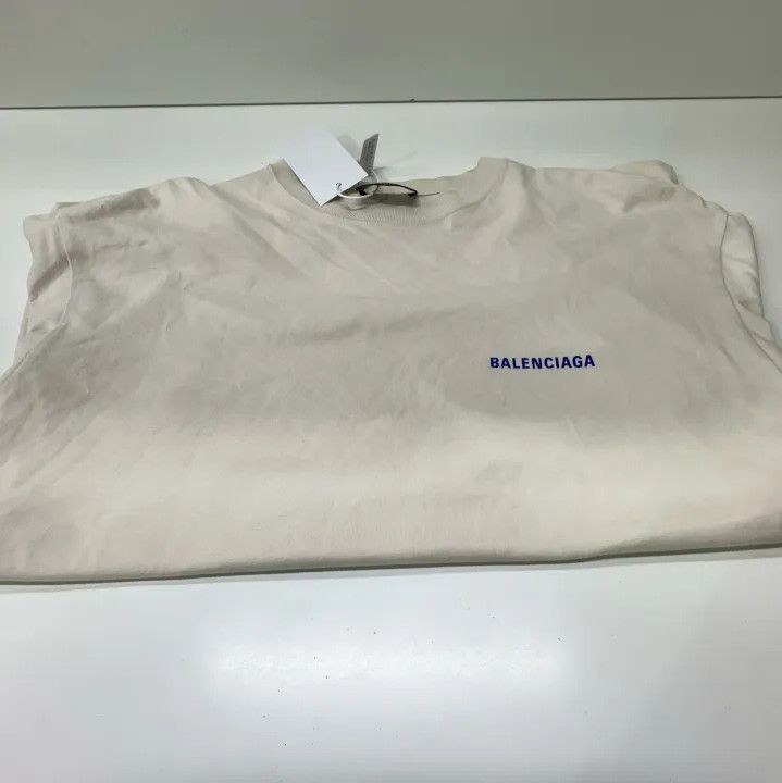 Balenciaga Balenciaga Men’s Logo Print Short Sleeve T-Shirt Size US S / EU 44-46 / 1 - 9 Thumbnail