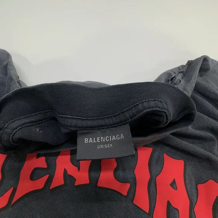 Balenciaga Balenciaga Graphic Print Oversized T-Shirt Size US M / EU 48-50 / 2 - 4 Thumbnail