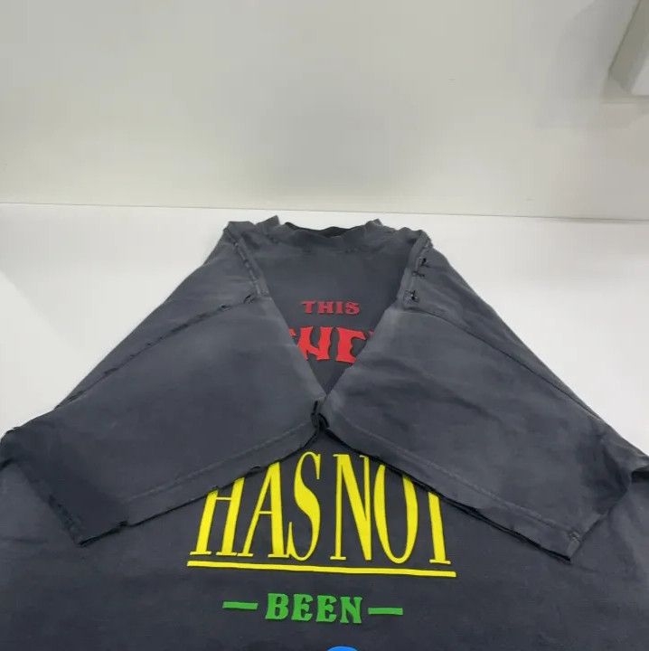 Balenciaga Balenciaga Graphic Print Oversized T-Shirt Size US M / EU 48-50 / 2 - 10 Thumbnail