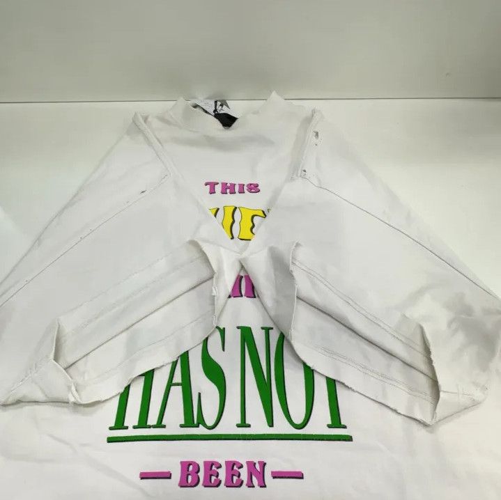 Balenciaga Balenciaga Statement Graphic Casual T-Shirt Size US M / EU 48-50 / 2 - 9 Thumbnail