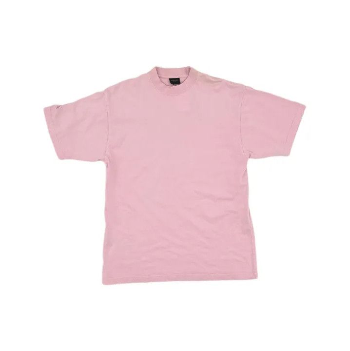 Balenciaga Balenciaga Pink Crystal Neck Short Sleeve T-Shirt Size US XS / EU 42 / 0 - 2 Thumbnail