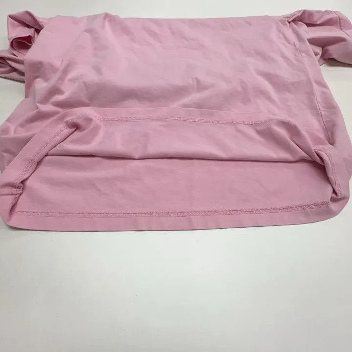 Balenciaga Balenciaga Pink Crystal Neck Short Sleeve T-Shirt Size US XS / EU 42 / 0 - 15 Thumbnail