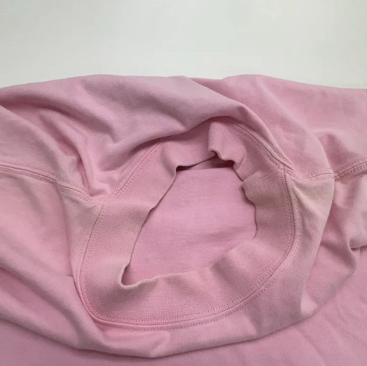 Balenciaga Balenciaga Pink Crystal Neck Short Sleeve T-Shirt Size US XS / EU 42 / 0 - 12 Thumbnail