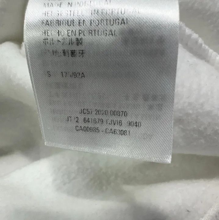 Balenciaga Balenciaga White Language Print Hoodie Size US S / EU 44-46 / 1 - 5 Thumbnail