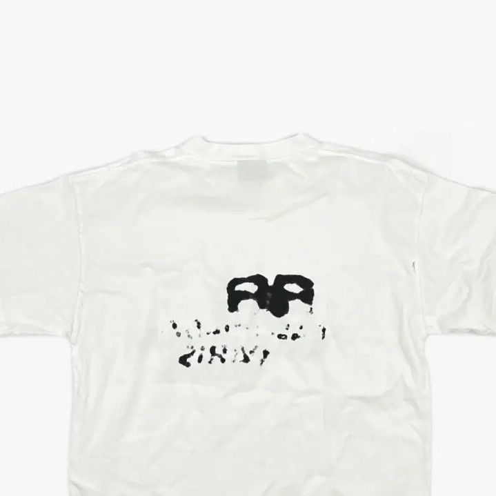 Balenciaga Balenciaga White Graphic Logo Short Sleeve T-Shirt Size US S / EU 44-46 / 1 - 4 Thumbnail