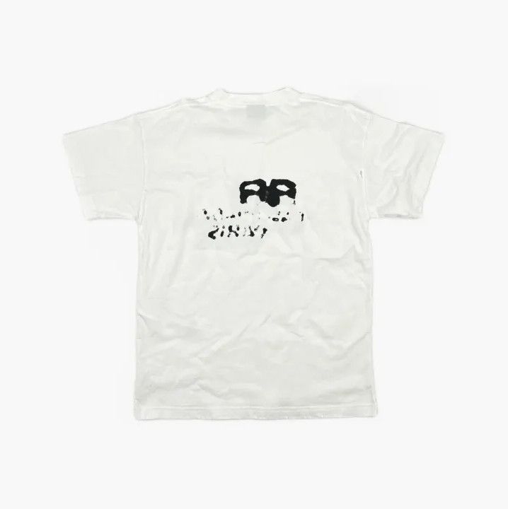 Balenciaga Balenciaga White Graphic Logo Short Sleeve T-Shirt Size US S / EU 44-46 / 1 - 3 Thumbnail