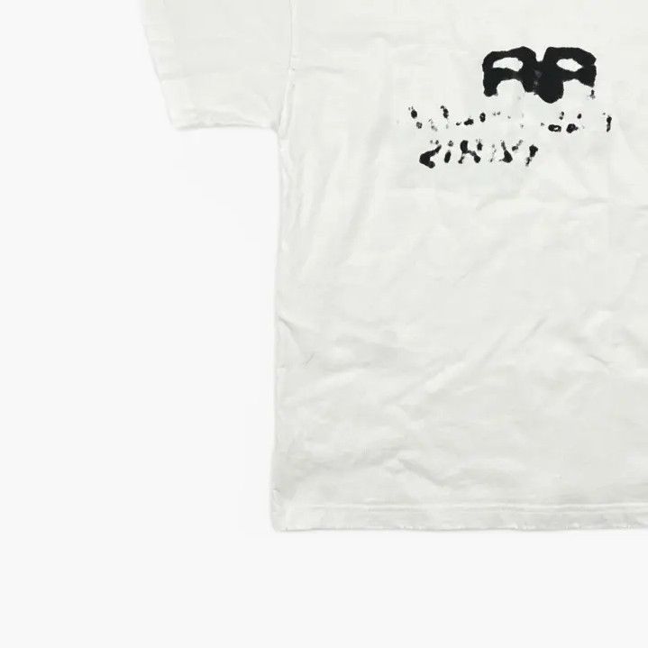 Balenciaga Balenciaga White Graphic Logo Short Sleeve T-Shirt Size US S / EU 44-46 / 1 - 5 Thumbnail