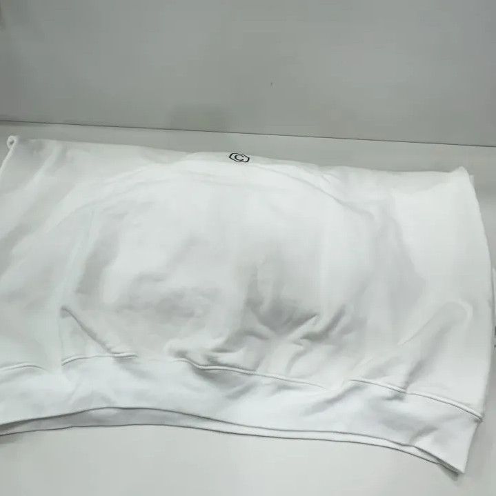 Balenciaga Balenciaga White Graphic Print Long Sleeve Hoodie Size US XXS / EU 40 - 8 Thumbnail