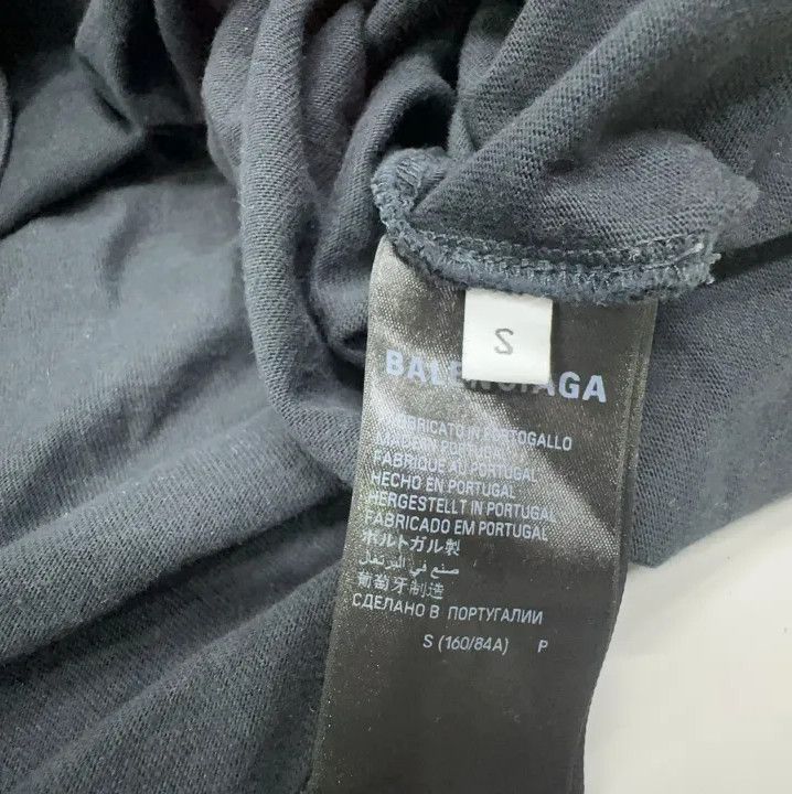 Balenciaga Balenciaga SS23 Logo Print Black Short Sleeve T-Shirt Size US S / EU 44-46 / 1 - 4 Thumbnail