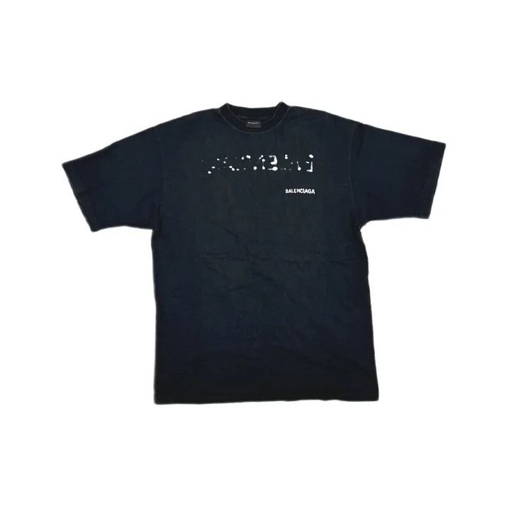 Balenciaga Balenciaga SS23 Logo Print Black Short Sleeve T-Shirt Size US S / EU 44-46 / 1 - 2 Thumbnail
