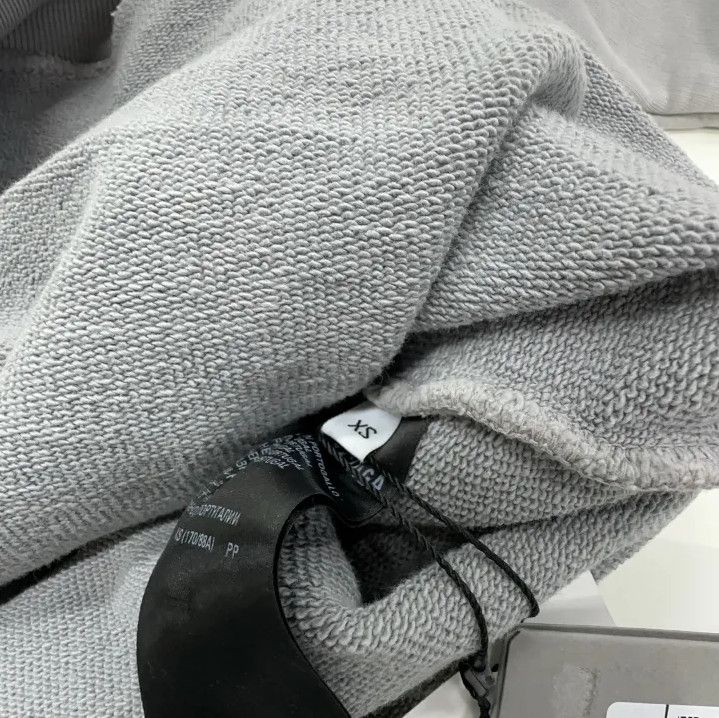 Balenciaga Balenciaga Grey Pullover Hoodie for Unisex Size US XS / EU 42 / 0 - 6 Thumbnail