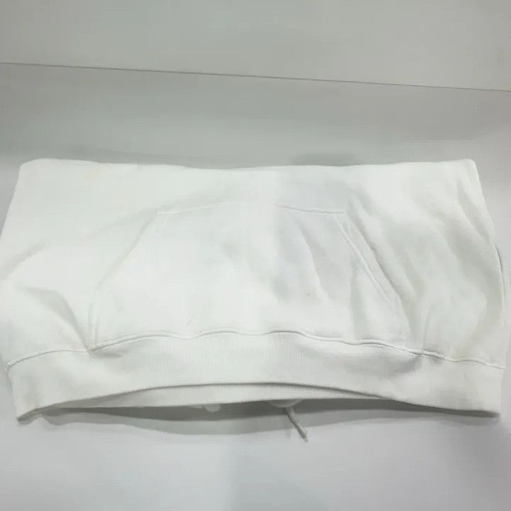 Balenciaga Balenciaga Eco-Friendly Logo Hoodie in White Size US L / EU 52-54 / 3 - 15 Thumbnail